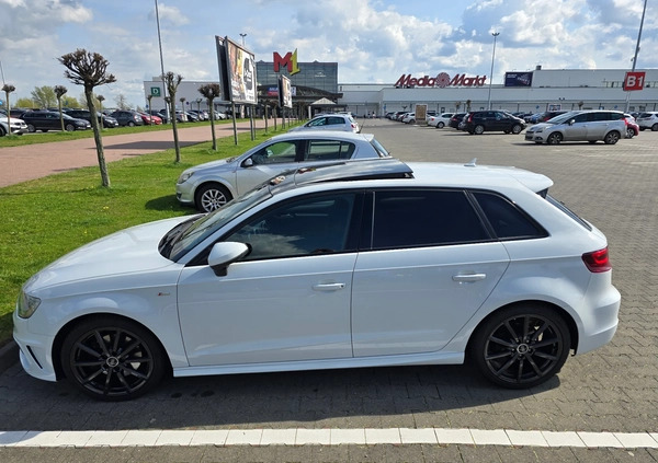 Audi A3 cena 70500 przebieg: 120100, rok produkcji 2014 z Poznań małe 67